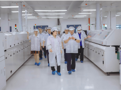 徐州高新區黨工委書記一行蒞臨精創股份新廠參觀指導！