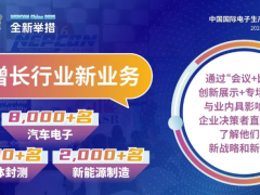 瞄準！超8,000名汽車電子、2,000名半導體封測、2,000名新能源制造買家，助力快速切入三大高增長行業